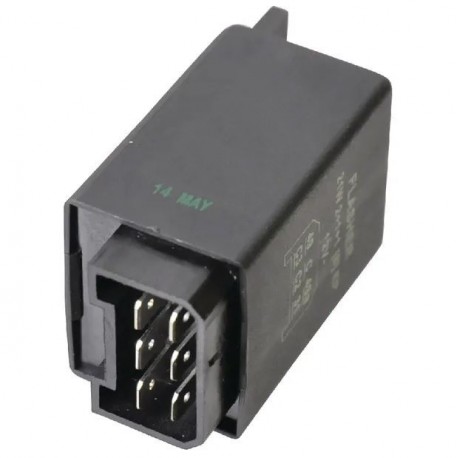 Relais Clignotant Électronique 12V 6 Broches - Pour Feux De Signalisation Tracteurs Et Remorques