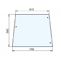 VITRE LATERALE CABINE FRITZMEIER EUROPA III pour tracteur DEUTZ 8006 10006 13006