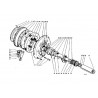 MECANISME EMBRAYAGE Ø 250 MM pour tracteur DAVID BROWN