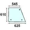 VITRE LATERALE pour tracteur IH 433 533 633 733