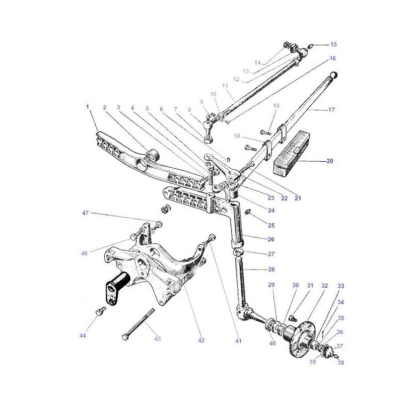 PISTON Pour Tracteurs MASSEY-FERGUSON - Tracto Pieces
