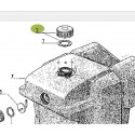 BOUCHON GAZOLE pour tracteurs RENAULT