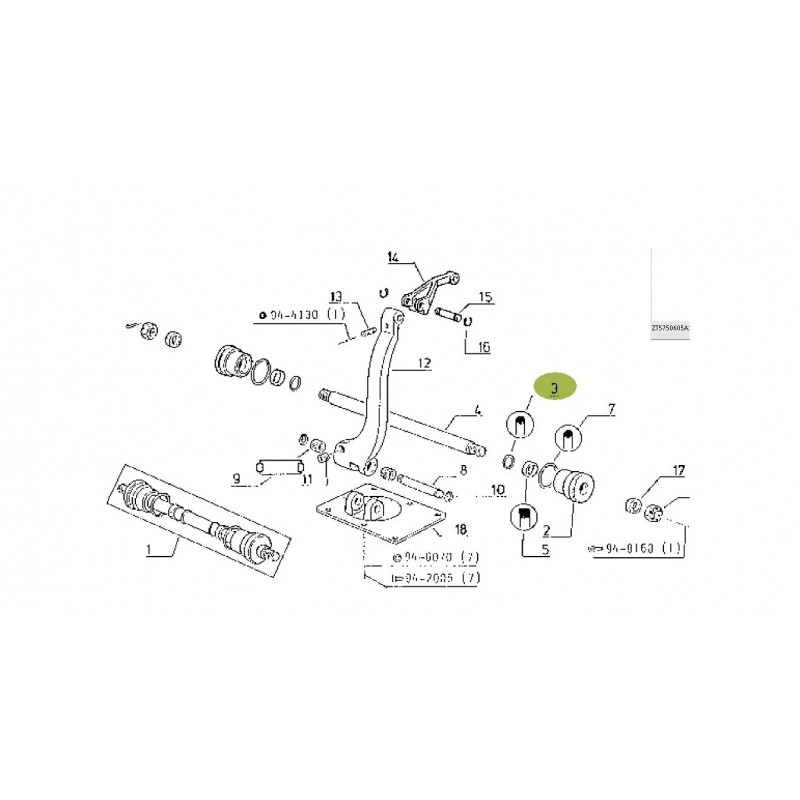 joint-torique-barre-controle-d-effort-pour-tracteurs-renault-tracto