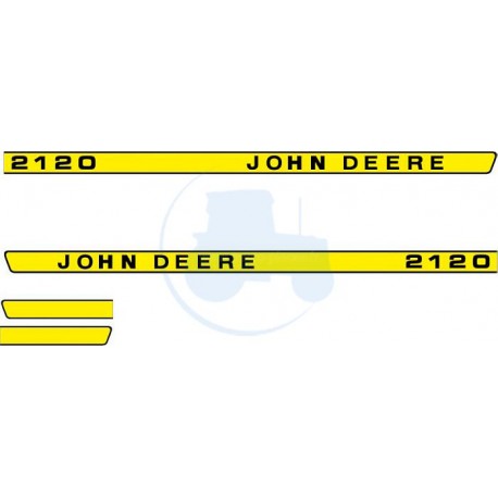 JEU AUTOCOLLANTS JOHN DEERE 2020