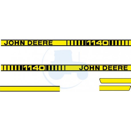 JEU AUTOCOLLANTS JOHN DEERE 1030