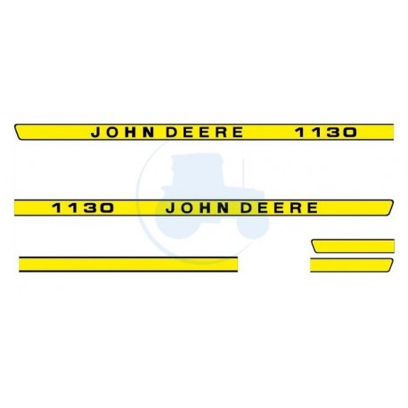 JEU AUTOCOLLANTS JOHN DEERE 1130