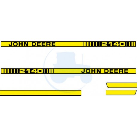 JEU AUTOCOLLANTS JOHN DEERE 2130