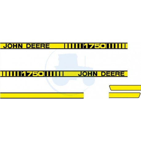 JEU AUTOCOLLANTS JOHN DEERE 1640