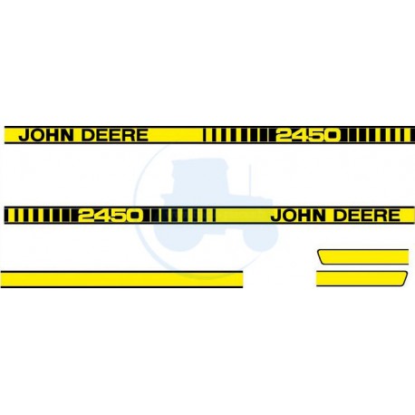 JEU AUTOCOLLANTS JOHN DEERE 2250