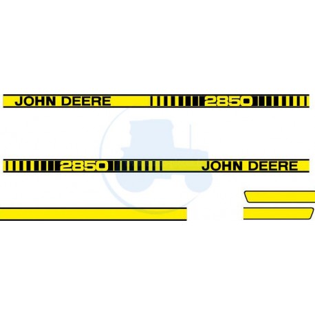 JEU AUTOCOLLANTS JOHN DEERE 2250