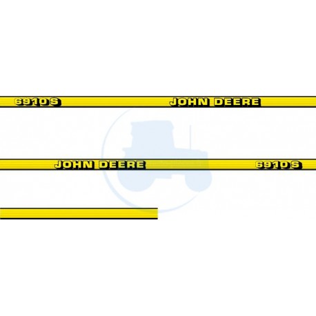 JEU AUTOCOLLANTS JOHN DEERE 6910