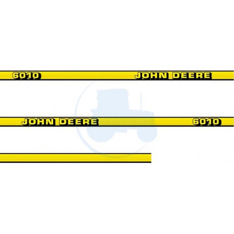 JEU AUTOCOLLANTS JOHN DEERE 6110