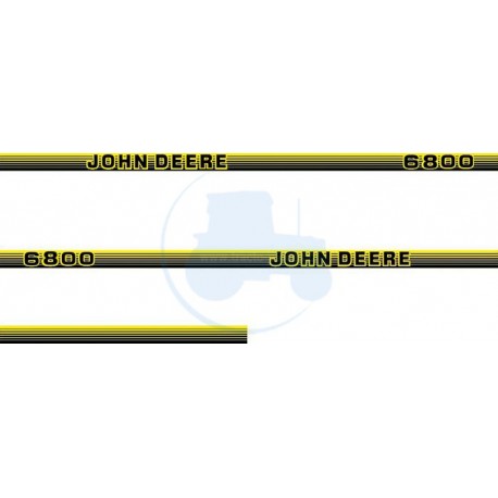 JEU AUTOCOLLANTS JOHN DEERE 6900