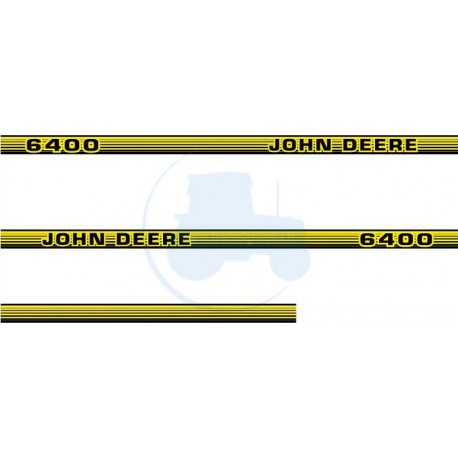 JEU AUTOCOLLANTS JOHN DEERE 6300