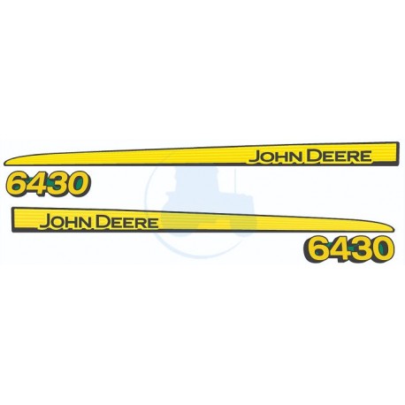 JEU AUTOCOLLANTS JOHN DEERE 6330