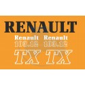 JEU AUTOCOLLANTS RENAULT 103.12 TX