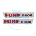 Jeu d'autocollants FORD 5000