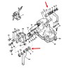 JOINT SPI BOITIER DIR pour tracteurs MASSEY-FERGUSON