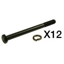 KIT 12 VIS pour tracteurs FIAT