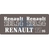 JEU AUTOCOLLANTS RENAULT 133.14 TZ