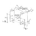 VITRE HAYON 4 TROUS pour tracteurs RENAULT avec cabine ET 33.2 et 33.3