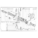 KIT PIGNONS REDUCTEUR AVANT DROIT pour tracteurs DEUTZ DX 85 90 110 120