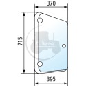Vitre latérale gauche ouvrante pour tracteurs Deutz-Fahr, Hurlimann, Lamborghini, Same