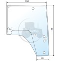Vitre de porte droite pour tracteurs John Deere