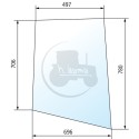 Vitre de porte supérieure gauche/droite claire pour tracteurs Lamborghini, Same