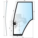 Vitre de porte droite teintée vert pour tracteurs Fiat Someca, Ford, New Holland