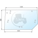 Vitre arrière teintée pour tracteurs Case IH (convient uniquement pour Magnum Pro)