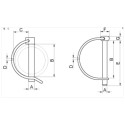 GOUPILLE DE STABILILSATEUR Ø 16mm x 47 mm(x2)