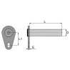 AXE DE BLOCAGE AVEC GRAISSEUR 30X143