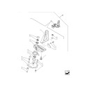 PLAQUE DE FIXATION DU SUPPORT DE GARDE-BOUE pour tracteurs CASE IH NEW HOLLAND