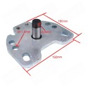 PLAQUE DE FIXATION DU SUPPORT DE GARDE-BOUE pour tracteurs CASE IH NEW HOLLAND