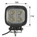 PHARE DE TRAVAIL CARRE 4 LED 2720LM Éclairage large