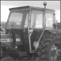 Vitre latérale cabine Sovema pour tracteurs Fiat Someca