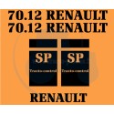 JEU AUTOCOLLANTS RENAULT 70.12SP