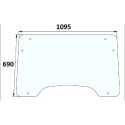 Pare-brise OUVRANT H 690 pour tracteurs John Deere, Renault Céres