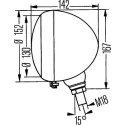 Verre de remplacement pour tracteurs Kramer, Hanomag, Fendt, Fahr, Eicher,