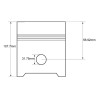 PISTON pour tracteurs FORD MASSEY-FERGUSON