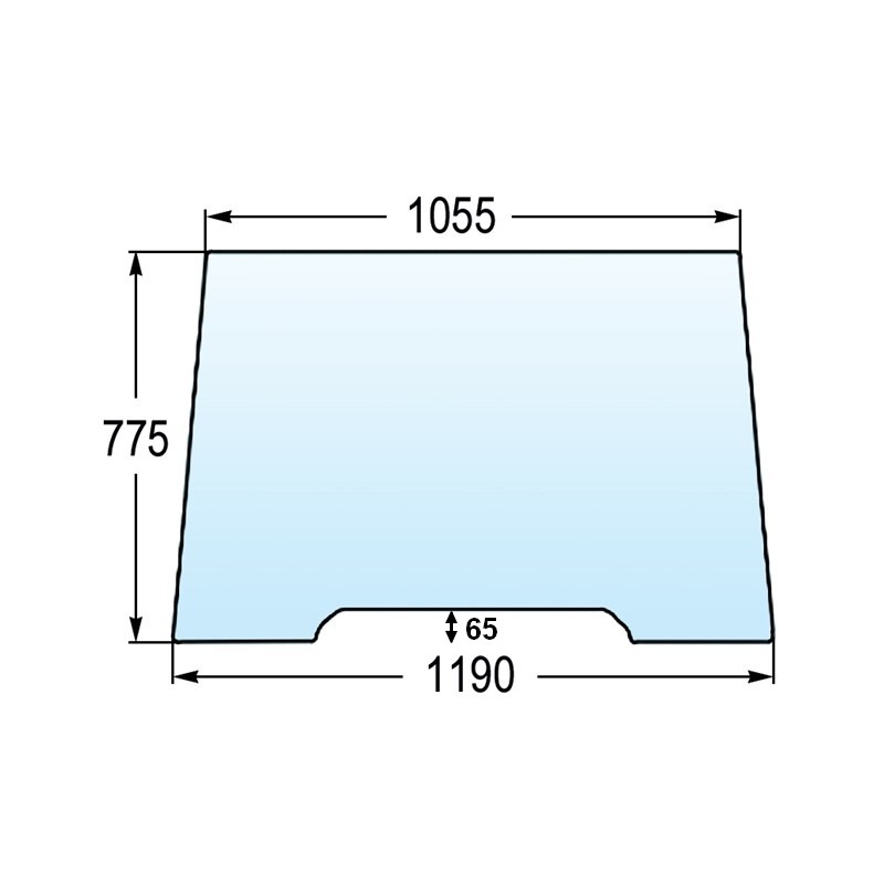 Pare-brise fixe pour...