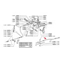 CABLE ACCELERATEUR A MAIN L 1610 MM pour tracteurs FIAT