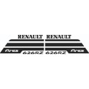 JEU AUTOCOLLANT RENAULT ARES 626RZ