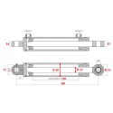 VERIN DOUBLE EFFET L 380 C 230 pour tracteurs