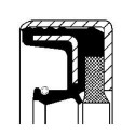 JOINT SPI D'ARBRE DE ROUE 45x60x16/17 pour tracteur