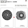DISQUE AMORTISSEUR LUK pour tracteurs RENAULT CLAAS