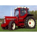 JEU AUTOCOLLANTS  IH 845 XL ROUGE