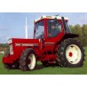 JEU AUTOCOLLANTS  IH 845 XL ROUGE