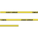 JEU AUTOCOLLANTS JOHN DEERE 7710